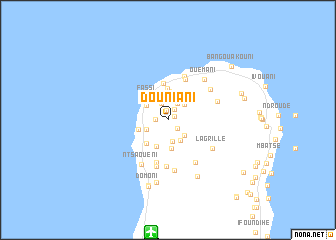 map of Douniani