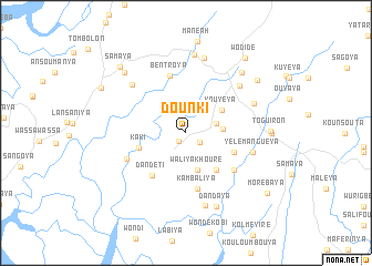 map of Dounki