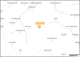 map of Douno