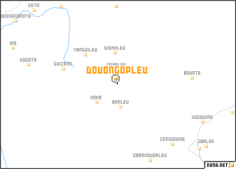 map of Douongopleu