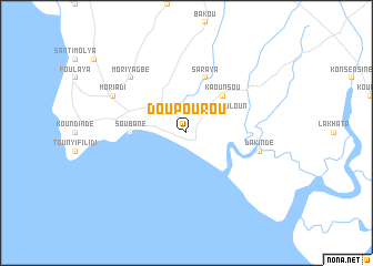 map of Doupourou
