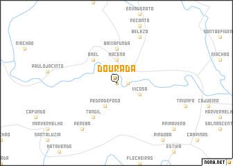 map of Dourada