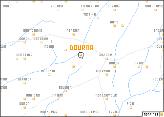 map of Dourna