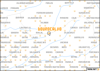 map of Douro Calvo