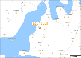 map of Douroula
