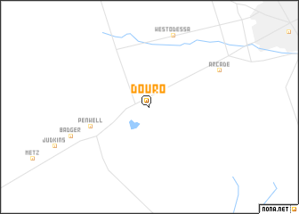 map of Douro