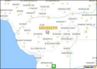 map of Dousderm