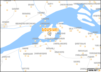 map of Dousiwei