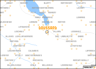 map of Doussard