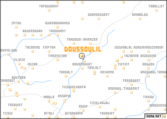 map of Doussoulil