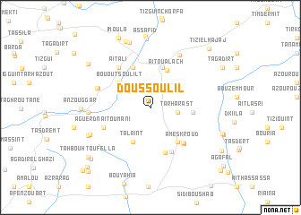 map of Doussoulil