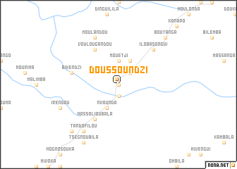 map of Doussoundzi