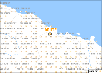 map of Doute