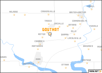 map of Douthat