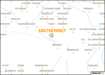 map of Dou Tmermout