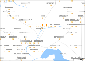 map of Doutoto