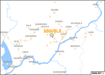 map of Douvolo