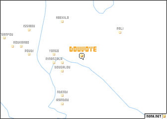 map of Douvoye