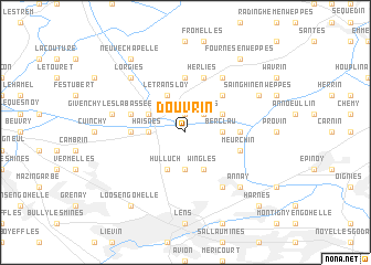 map of Douvrin