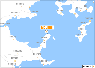map of Douwei