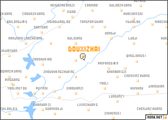 map of Douxizhai