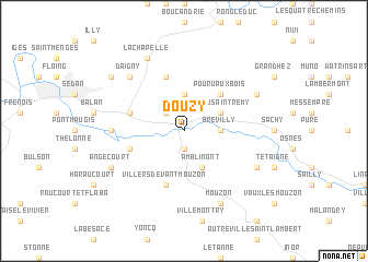 map of Douzy