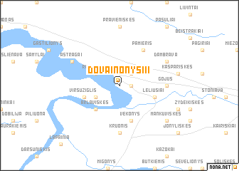 map of Dovainonys III