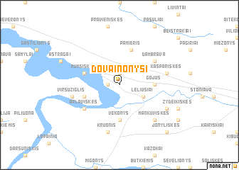 map of Dovainonys I