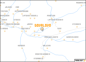 map of Dovalovo