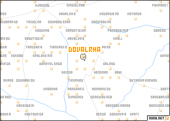 map of Dovalrha