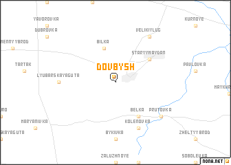 map of Dovbysh