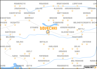 map of Dovechki