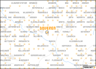 map of Doveren