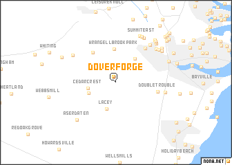 map of Dover Forge