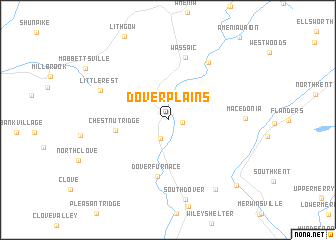 map of Dover Plains