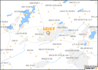 map of Dover