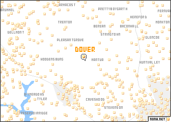 map of Dover