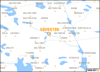 map of Dövestad