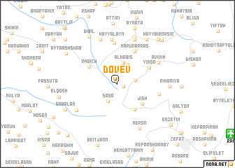 map of Dovev