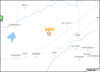 map of Dove