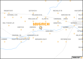 map of Dovginichi