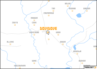 map of Dovi-Dovè