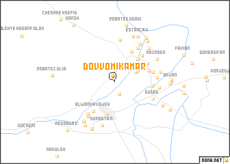 map of Dovvomī Kamar