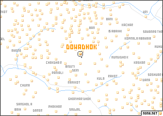 map of Dowa Dhok