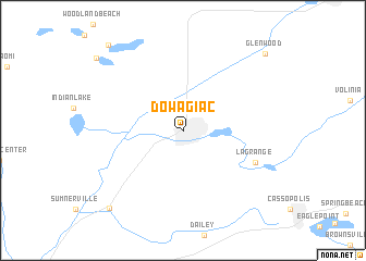 map of Dowagiac