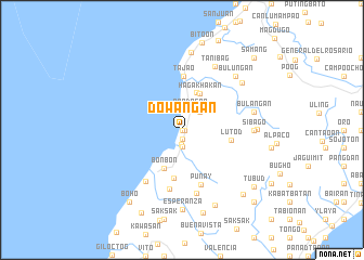 map of Dowangan