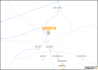 map of Dowaya