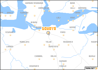 map of Dowaya