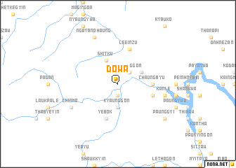 map of Dowa