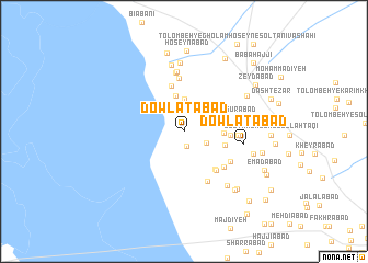 map of Dowlatābād